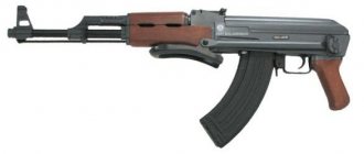 Kalashnikov assault rifle (AK-47) Airsoft for airsoft