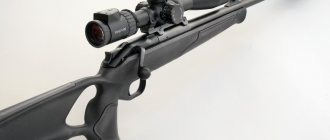 Blaser R8 Professional with silencer. D.W.J. Kalashnikov Magazine 