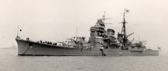 Warships: Japanese Myoko-class heavy cruisers
