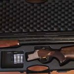 Browning in a case