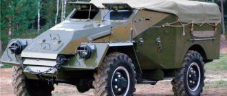 Armored personnel carrier BTR-40