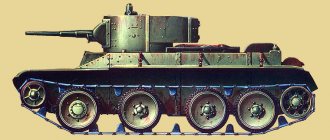 Fast tank BT-5 (USSR)