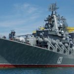 Russian Black Sea FleetCruiser Moscow