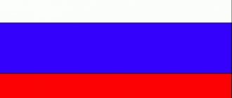 what the Russian flag looked like