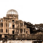 Genbaku Dome in Hiroshima.
