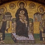 Мозаика собора Св. Софии в Константинополе (Стамбуле). X в.