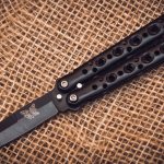 black butterfly knife