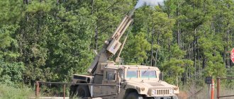 An experimental robotic mortar system that allows firing both direct fire and from a closed position, Fort Benning, July 22, 2017