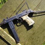 Submachine gun &quot;Borz&quot; real Chechen machine gun