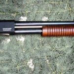 MP 133 pump-action shotgun with pistol grip