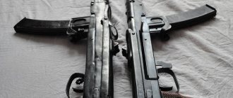PPS-42 and PPS-43 Sudaev submachine gun caliber 7.62 mm