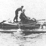 Pz II с оборудованием для плаванья на испытаниях
