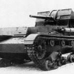 Self-propelled artillery unit SU-5