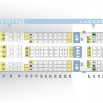 A350-900 aircraft cabin diagram