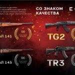With a mark of quality: Kalashnikov rifles are on the list of the best