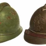 Советский и русский варианты шлема Адриана