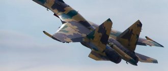 Super-maneuverable Su-35S