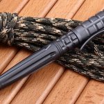 Tactical pen and cord