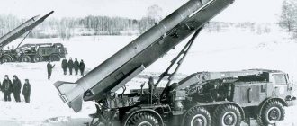 Tactical missile system 9K52 &quot;Luna-M&quot;