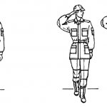 military greeting and the procedure for performing it